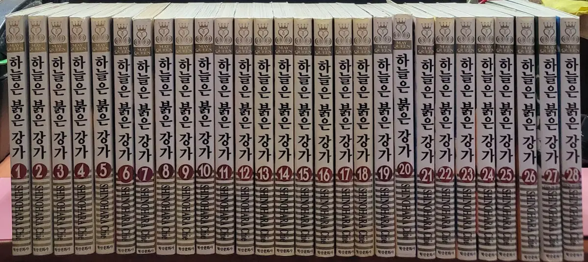 하늘은 붉은강가 1-27 완 외전 (총28권) 소장용